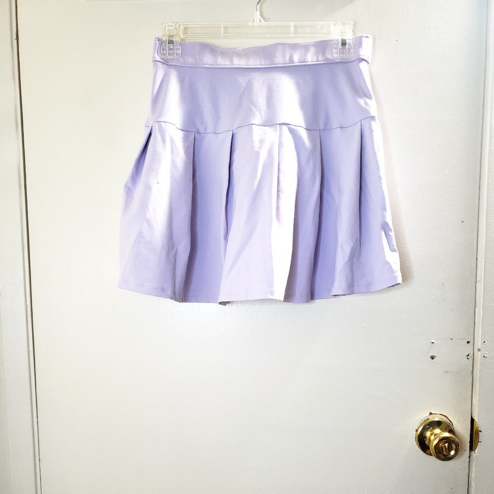 Purple Mini Flow Skirt